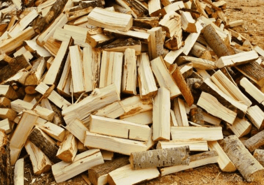 Дрова разных пород древесины